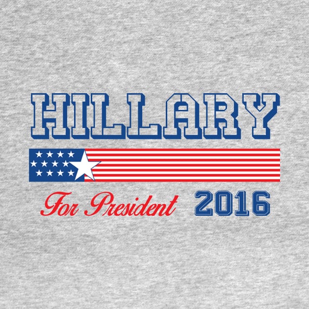 Hillary Clinton For President by ESDesign